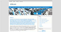 Desktop Screenshot of ebike.net