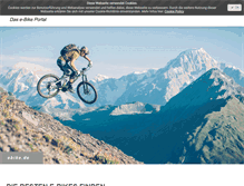 Tablet Screenshot of ebike.de